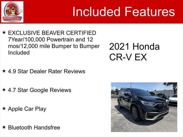 used 2021 Honda CR-V car, priced at $24,000