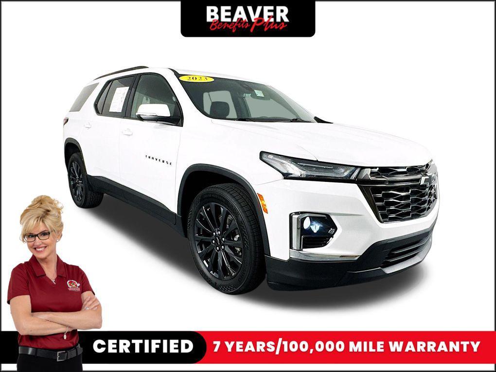 used 2023 Chevrolet Traverse car, priced at $34,800
