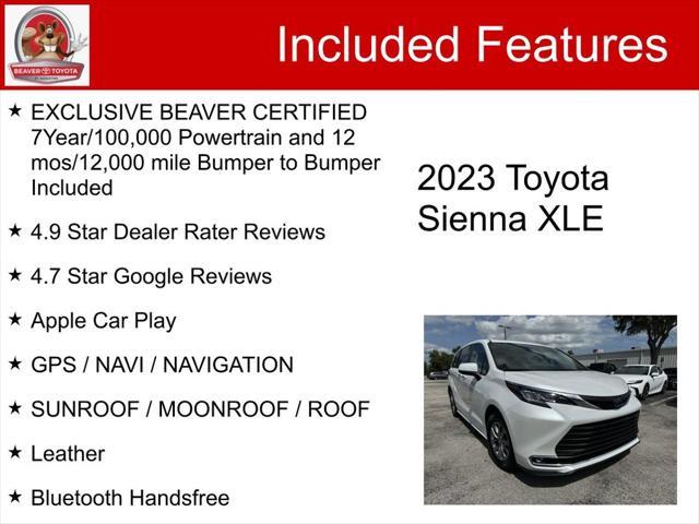 used 2023 Toyota Sienna car, priced at $47,500