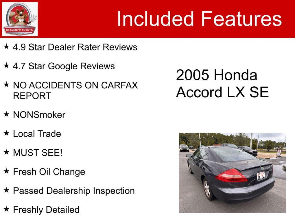used 2005 Honda Accord car, priced at $7,000