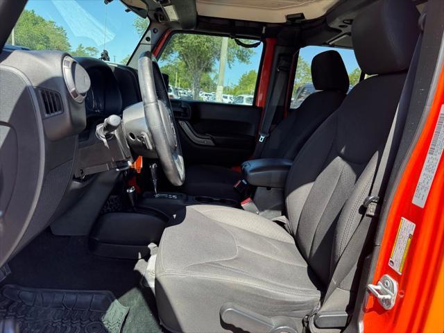 used 2015 Jeep Wrangler Unlimited car, priced at $16,400