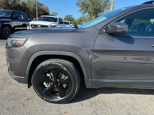 used 2021 Jeep Cherokee car, priced at $21,400