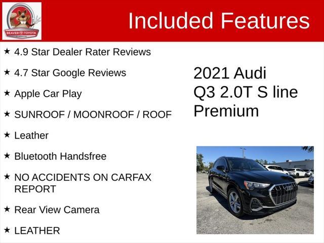 used 2021 Audi Q3 car, priced at $24,500