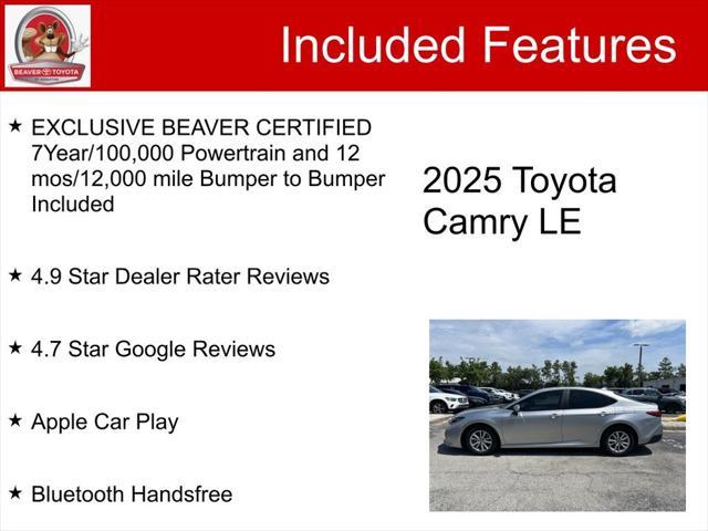 used 2025 Toyota Camry car, priced at $27,900