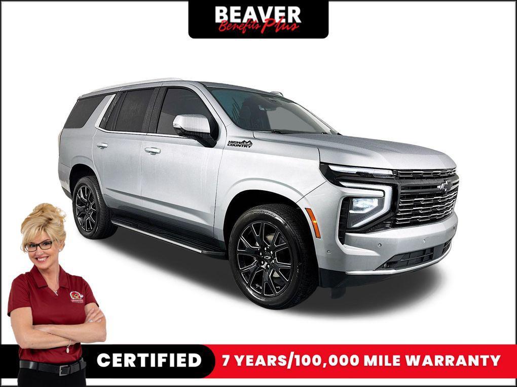 used 2025 Chevrolet Tahoe car, priced at $75,400