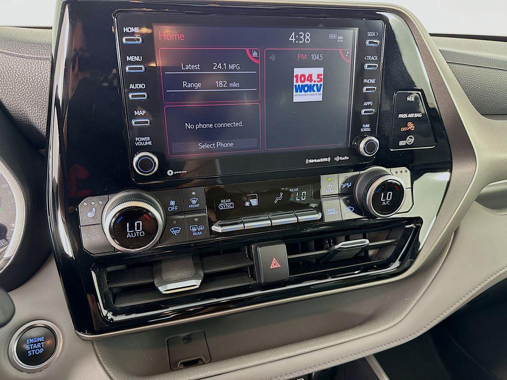 used 2020 Toyota Highlander car, priced at $25,000