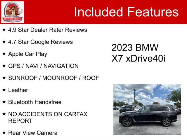 used 2023 BMW X7 car, priced at $54,700