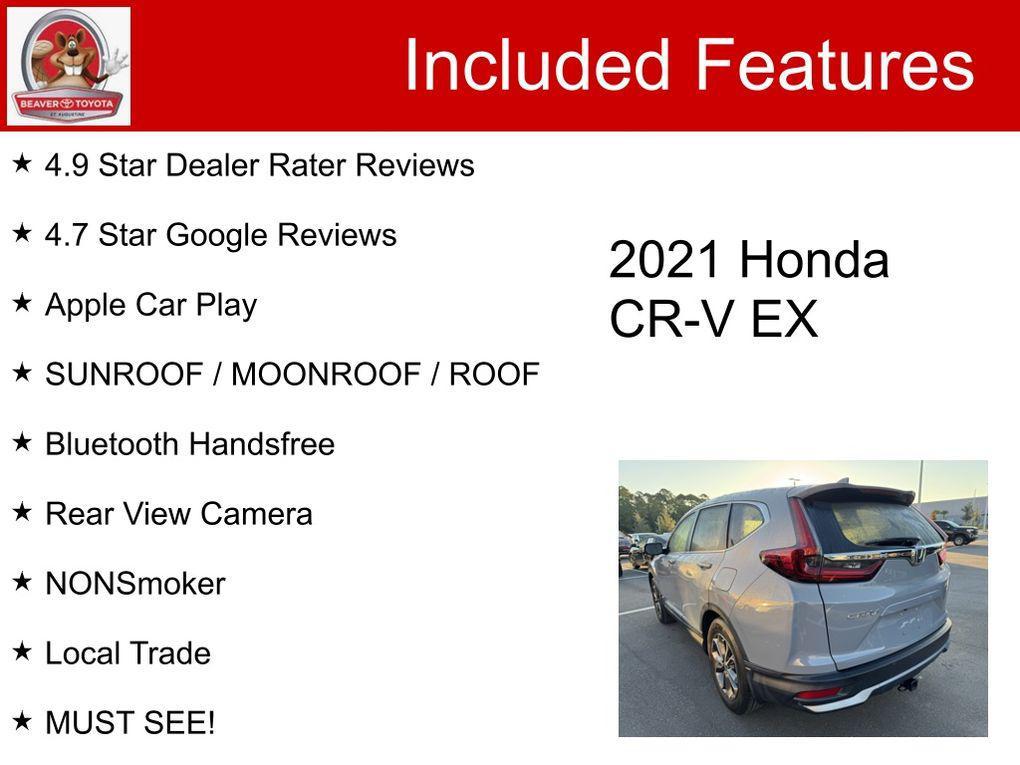 used 2021 Honda CR-V car, priced at $19,100