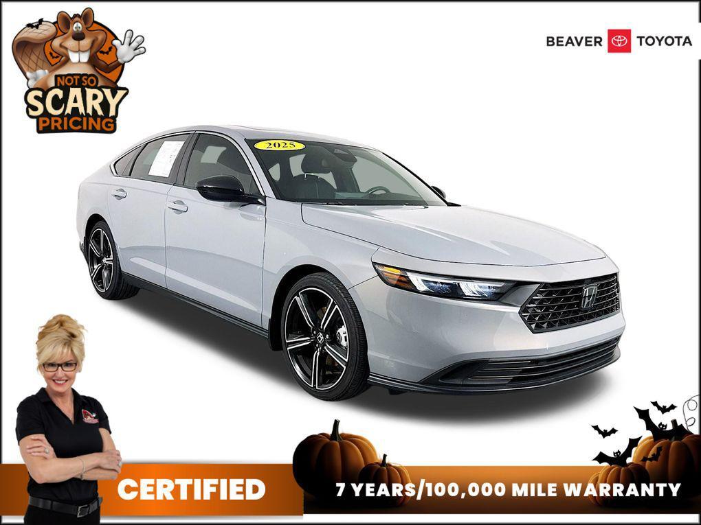 used 2025 Honda Accord Hybrid car, priced at $29,300