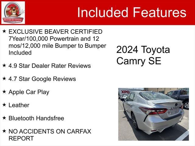 used 2024 Toyota Camry car, priced at $25,900