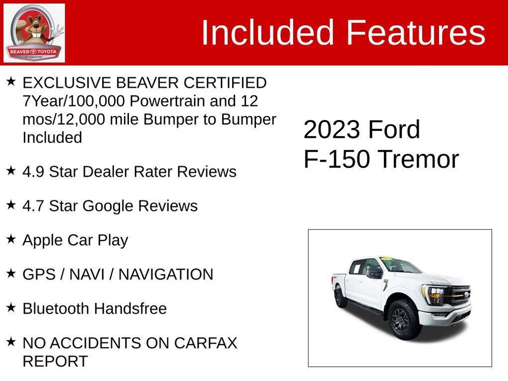 used 2023 Ford F-150 car, priced at $54,800