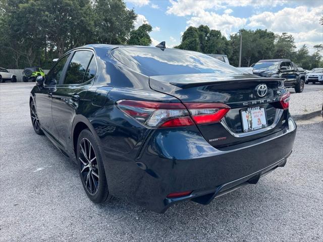 used 2021 Toyota Camry car, priced at $18,600