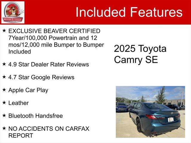 used 2025 Toyota Camry car, priced at $30,500
