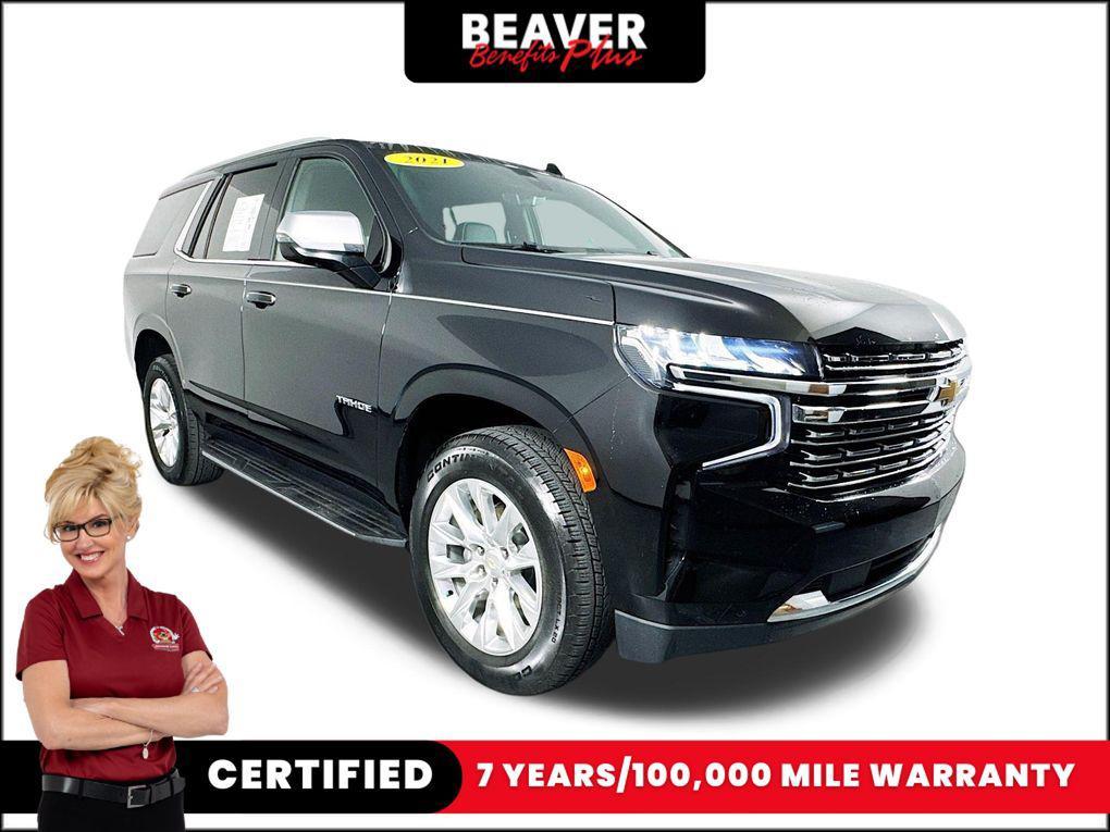 used 2021 Chevrolet Tahoe car, priced at $55,600
