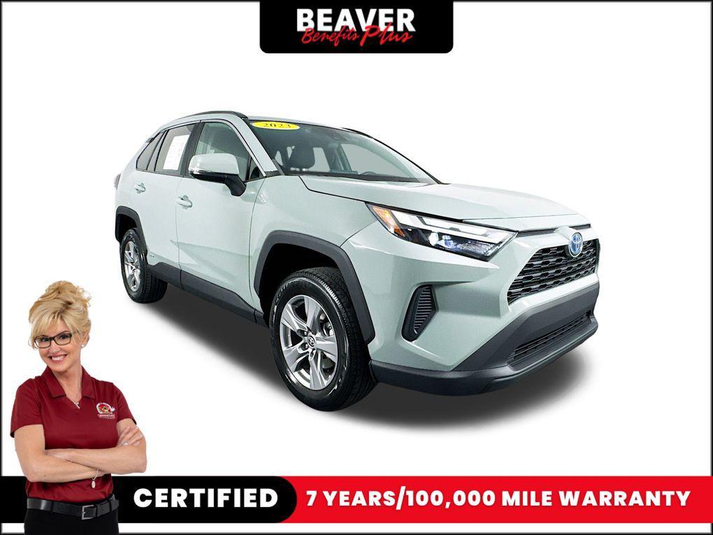 used 2023 Toyota RAV4 Hybrid car, priced at $31,600