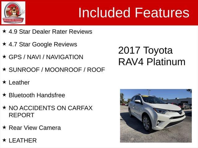 used 2017 Toyota RAV4 car, priced at $20,000