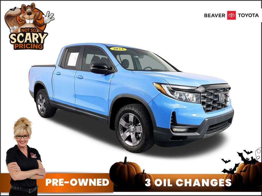 used 2024 Honda Ridgeline car, priced at $36,500