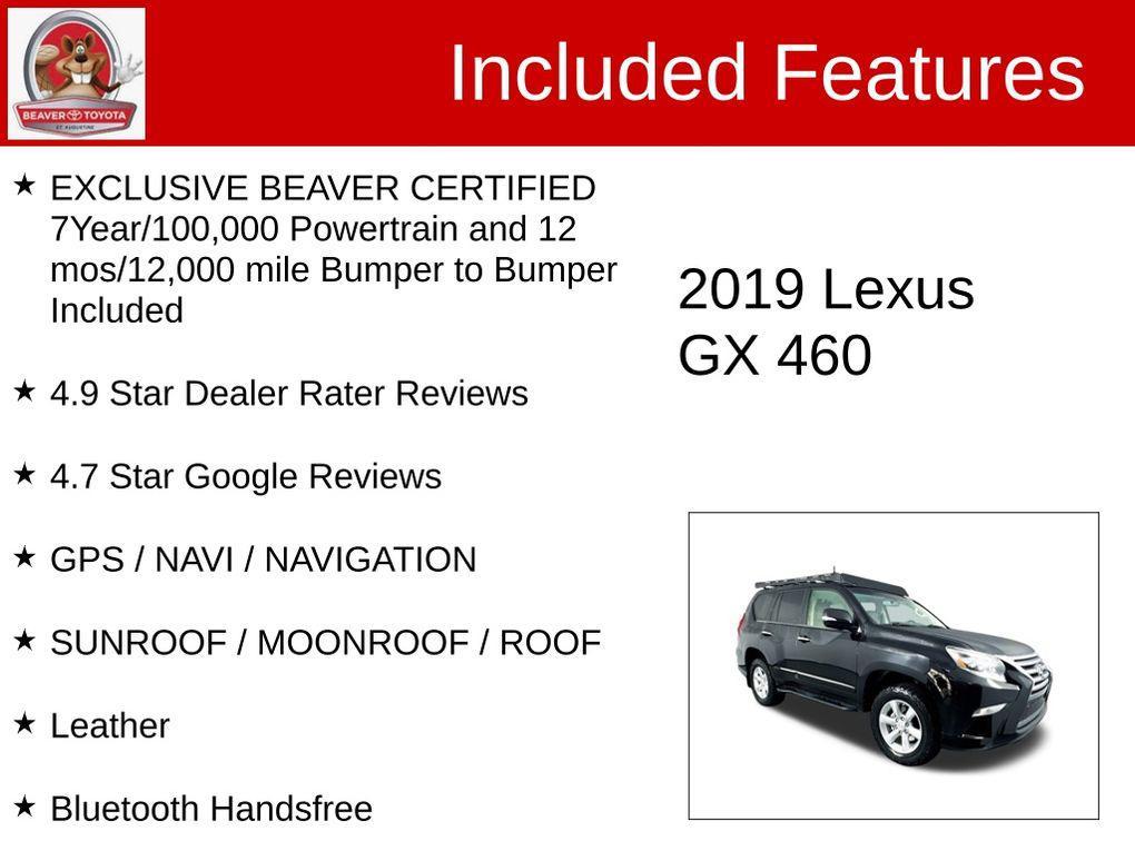 used 2019 Lexus GX 460 car, priced at $33,000