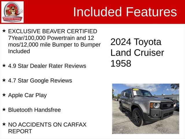 used 2024 Toyota Land Cruiser car, priced at $64,500