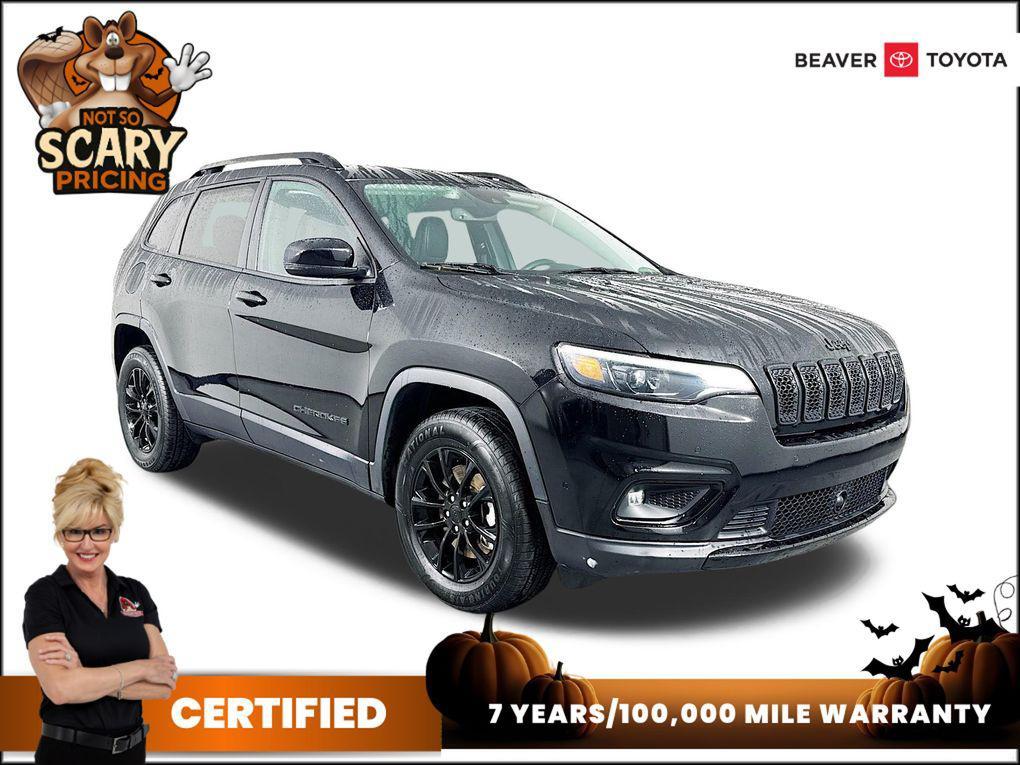 used 2023 Jeep Cherokee car, priced at $21,900
