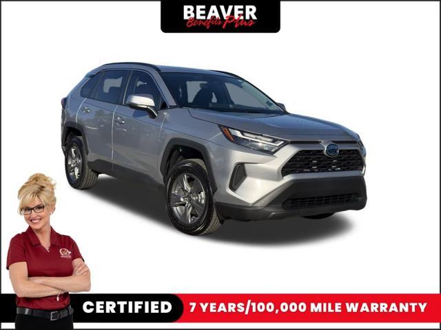 used 2024 Toyota RAV4 Hybrid car, priced at $33,400