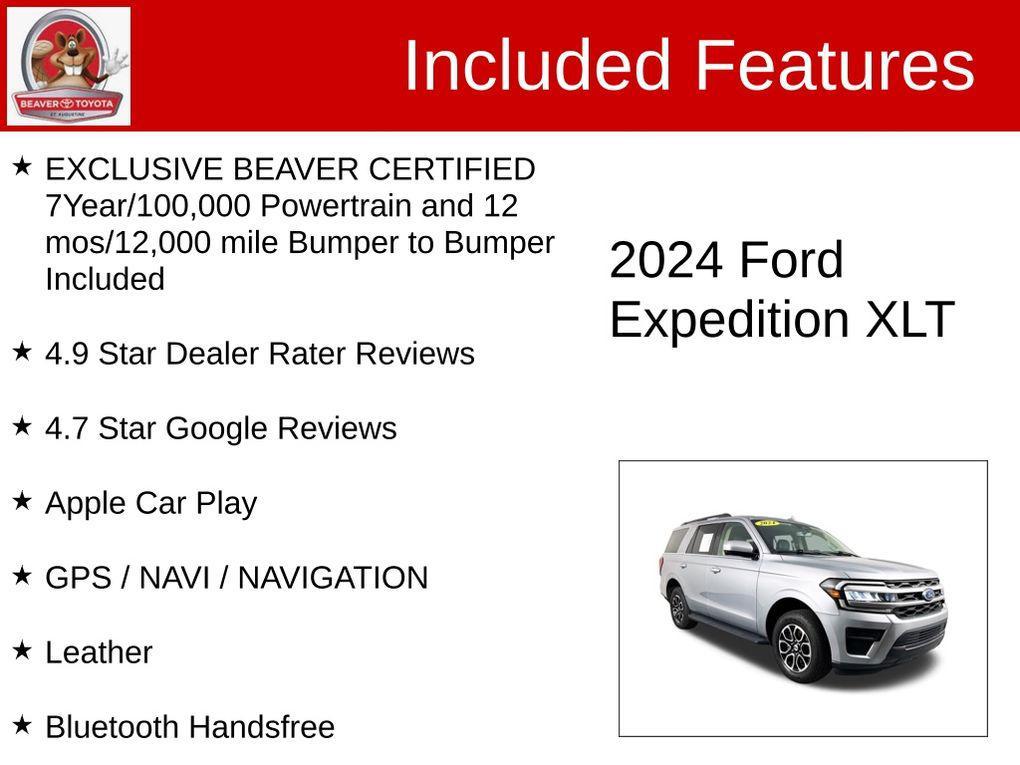 used 2024 Ford Expedition car, priced at $44,900