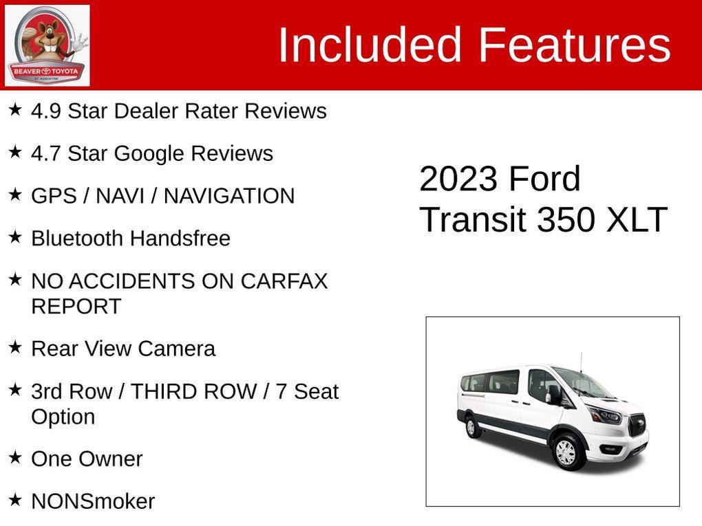 used 2023 Ford Transit-350 car, priced at $42,300