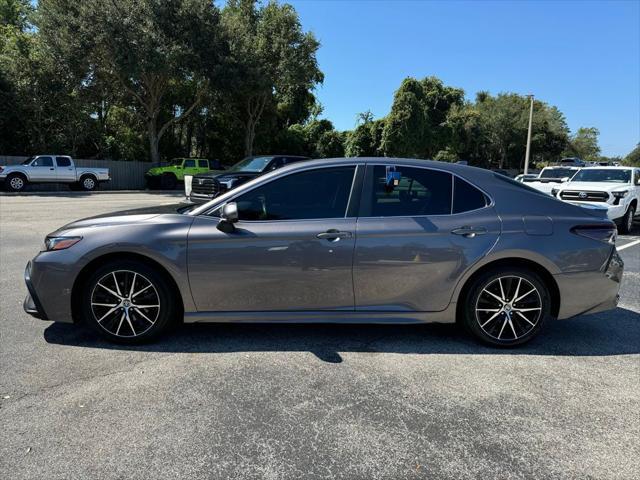 used 2021 Toyota Camry car, priced at $23,400