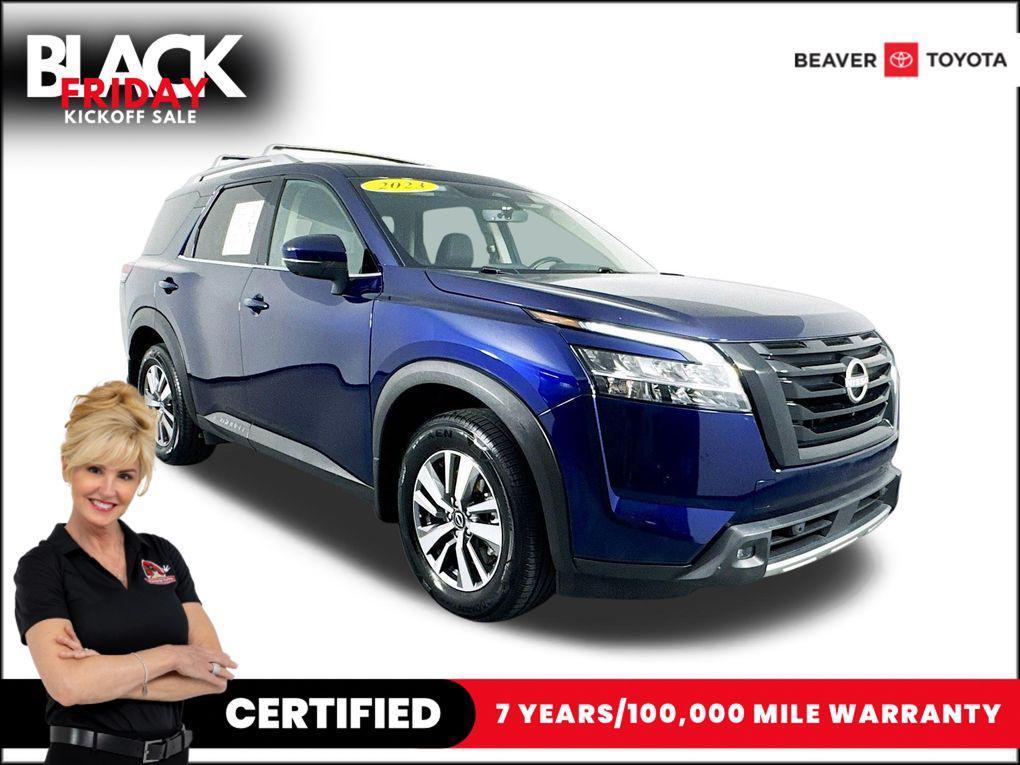 used 2023 Nissan Pathfinder car, priced at $28,600