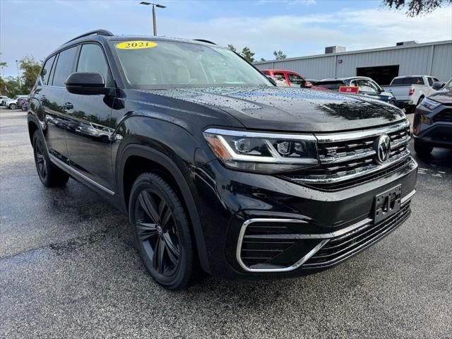 used 2021 Volkswagen Atlas car, priced at $32,600