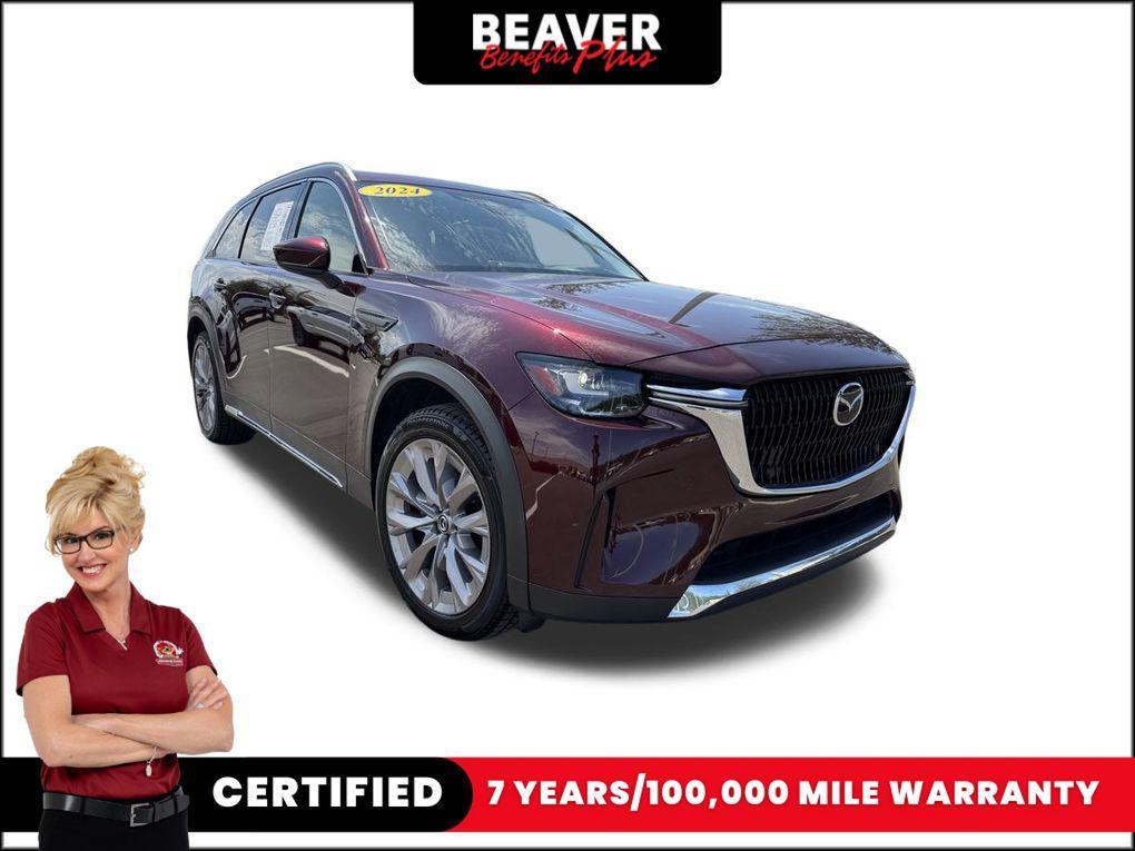 used 2024 Mazda CX-90 car, priced at $33,000