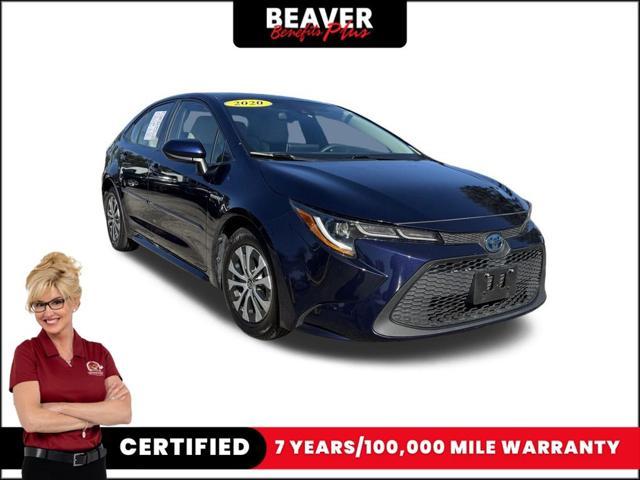 used 2020 Toyota Corolla Hybrid car, priced at $19,100