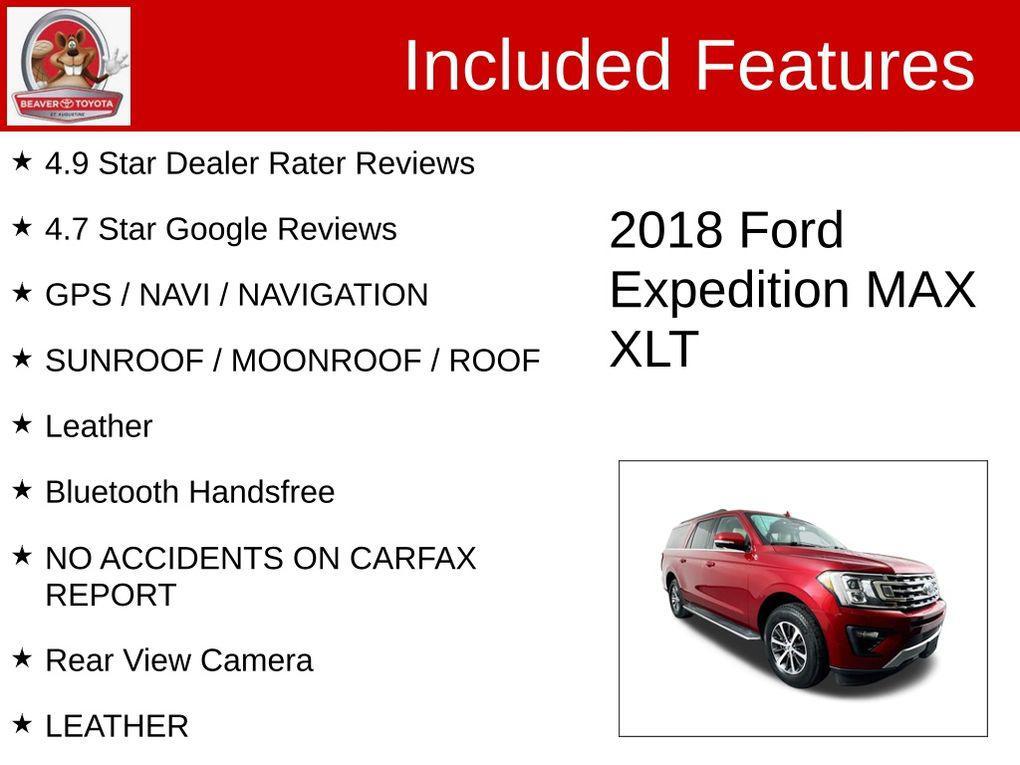 used 2018 Ford Expedition Max car, priced at $16,800