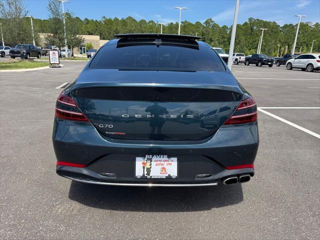 used 2023 Genesis G70 car, priced at $29,900