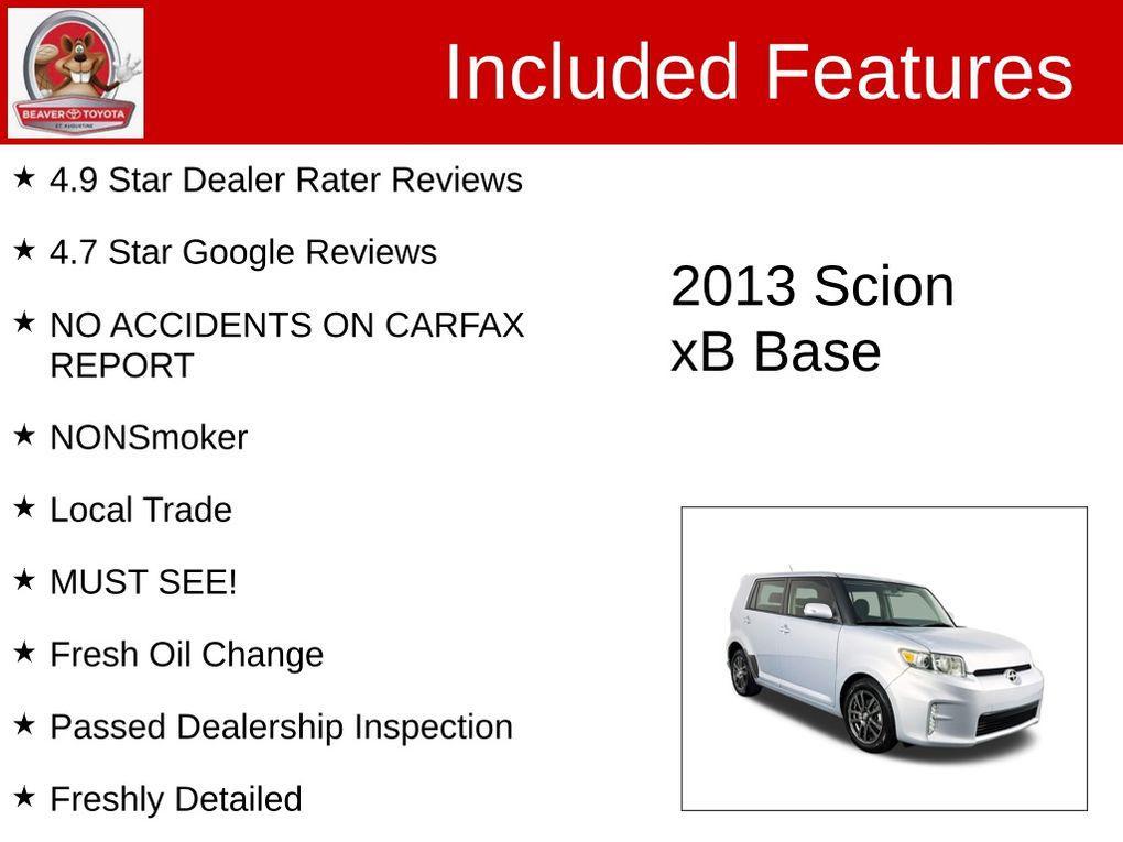 used 2013 Scion xB car, priced at $8,500