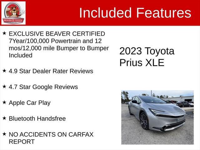 used 2023 Toyota Prius car, priced at $33,500