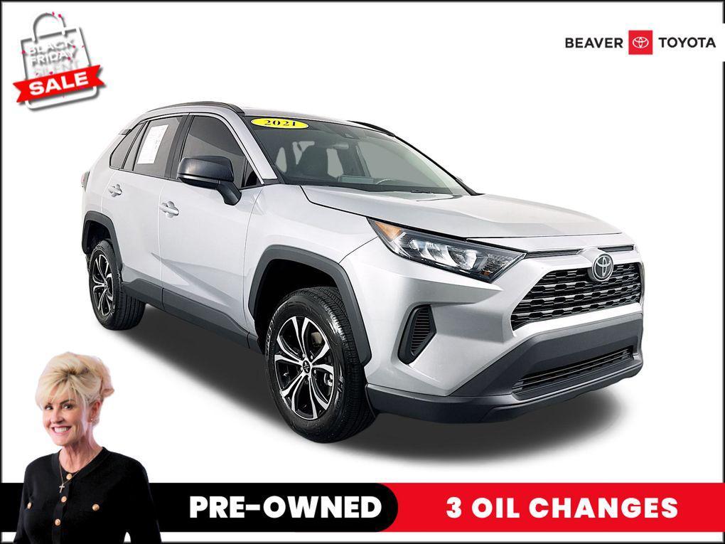 used 2021 Toyota RAV4 car