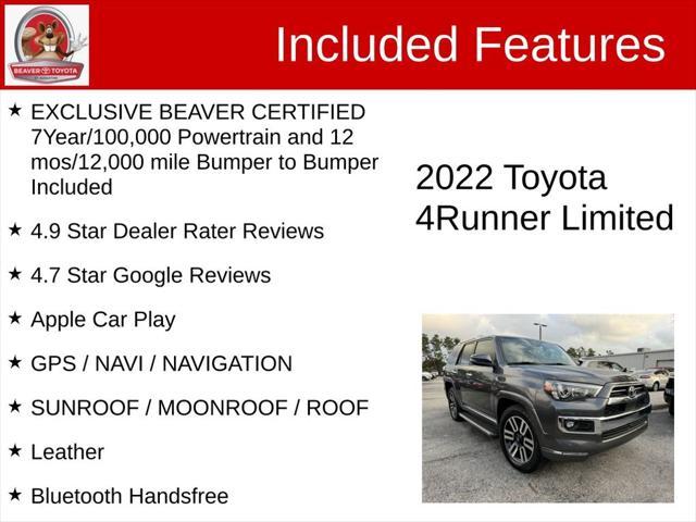 used 2022 Toyota 4Runner car, priced at $39,900