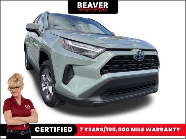 used 2023 Toyota RAV4 Hybrid car, priced at $34,900