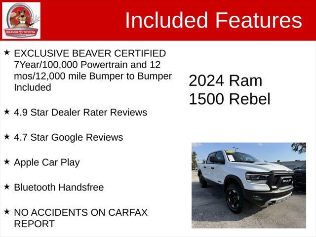 used 2024 Ram 1500 car, priced at $51,000