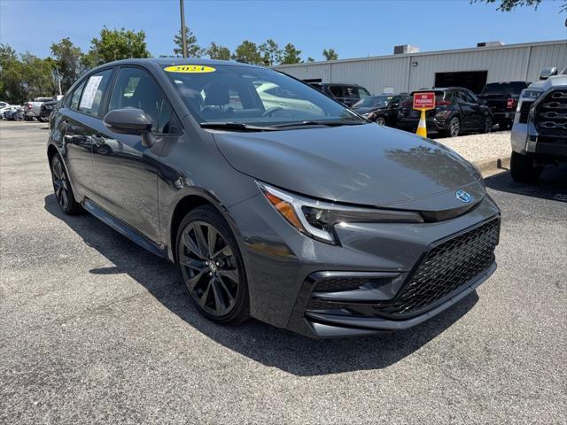 used 2024 Toyota Corolla Hybrid car, priced at $28,400