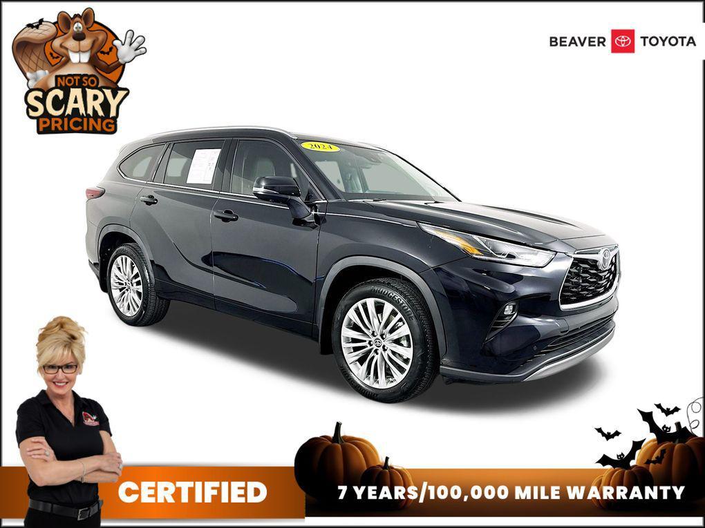 used 2024 Toyota Highlander car, priced at $50,100