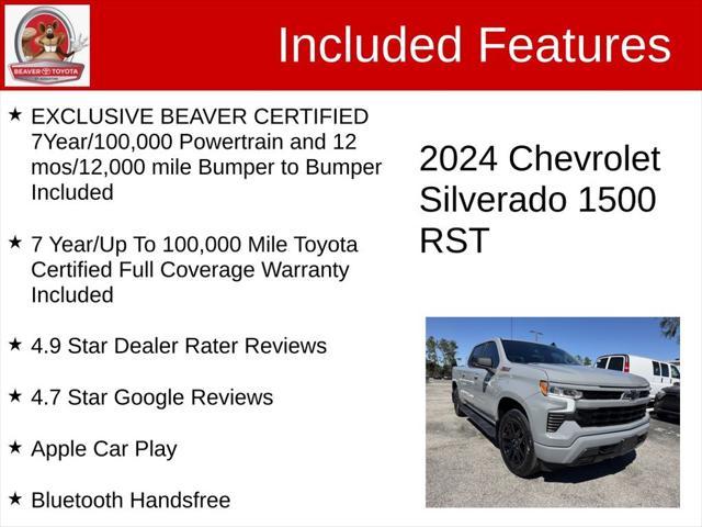 used 2024 Chevrolet Silverado 1500 car, priced at $51,800
