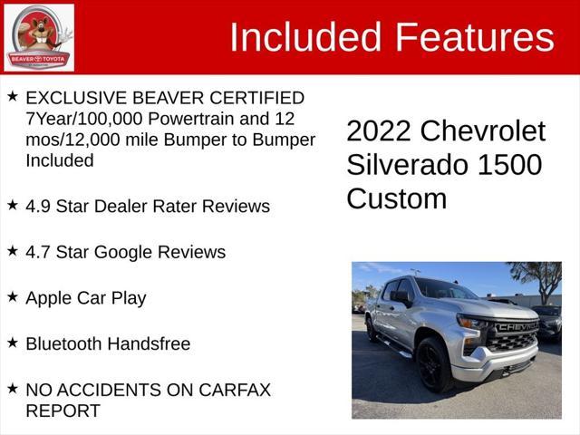 used 2022 Chevrolet Silverado 1500 car, priced at $32,300