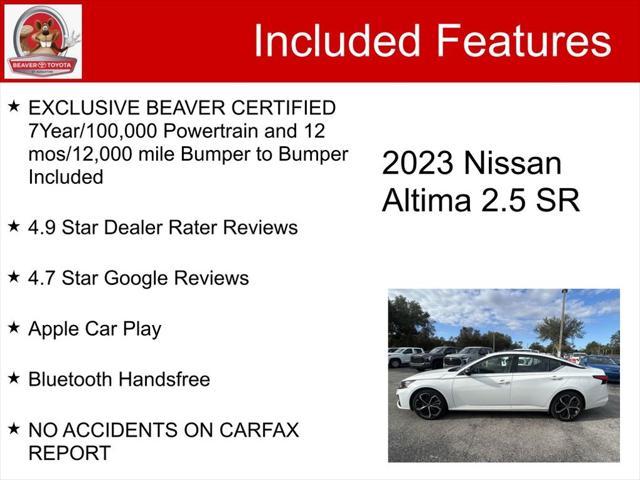 used 2023 Nissan Altima car, priced at $19,500