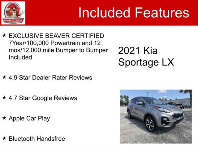 used 2021 Kia Sportage car, priced at $16,000