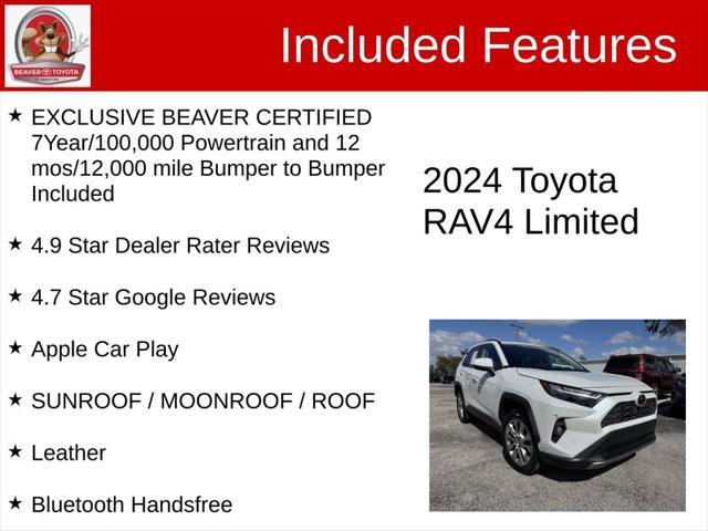 used 2024 Toyota RAV4 car, priced at $37,800