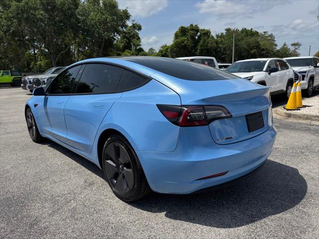 used 2021 Tesla Model 3 car, priced at $19,800