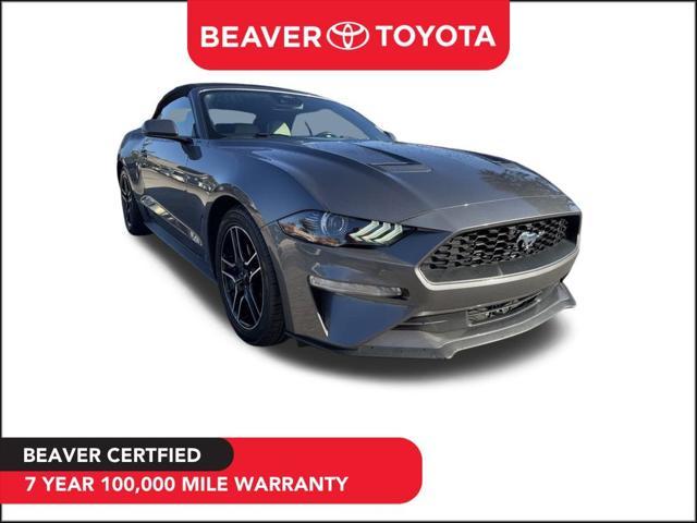 used 2022 Ford Mustang car, priced at $22,500