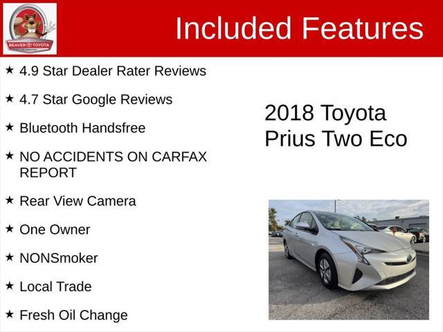 used 2018 Toyota Prius car, priced at $19,200